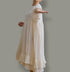 Boiled Cotton Ruffle Summer Dress/Beach Dress/Slim Dress for Evening Beach Walk