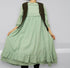 Boiled Cotton Ruffle Summer Dress/Beach Dress/Slim Dress for Evening Beach Walk