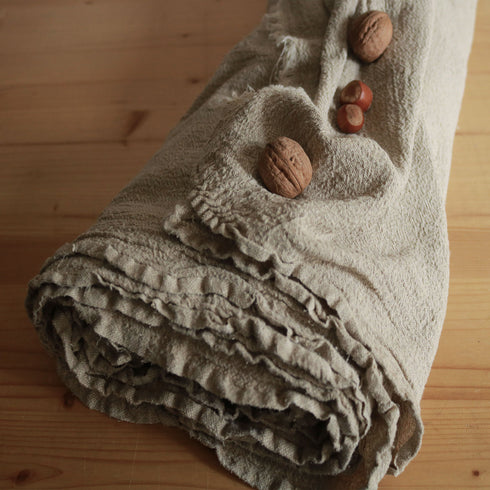 Cuvertură/Pătură Moale din Amestec de Cânepă și Bumbac