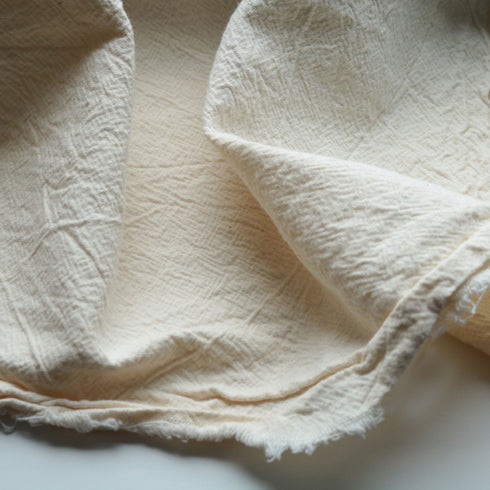 Draperii semi-transparente din bumbac fiert, naturale si unice