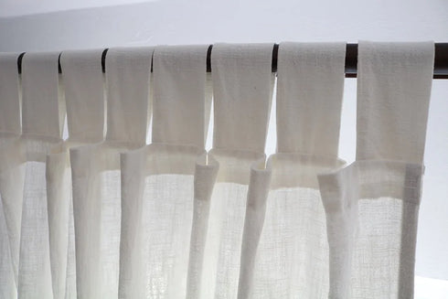 Draperies from IN. Draperies made of natural fabrics.