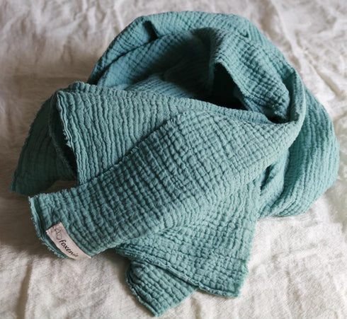 Esarfa din muselina spumoasa din bumbac