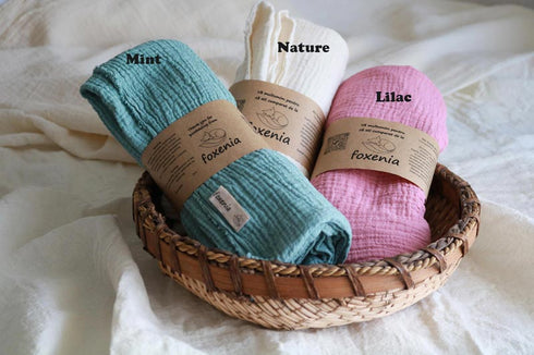 Fețe de perna din muselina