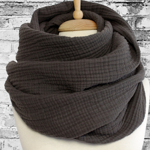 Fular din muselină moale de bumbac- accesoriul eleganței