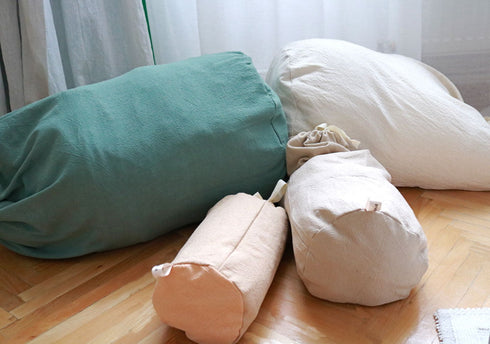 Sac din pânza de casă, pentru depozitat lucruri / haine