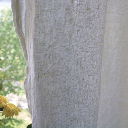 Draperies from IN. Draperies made of natural fabrics.