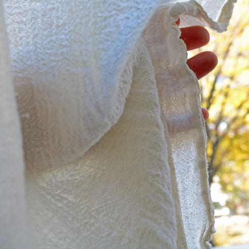 Draperie Rustică din Cânepă și Bumbac