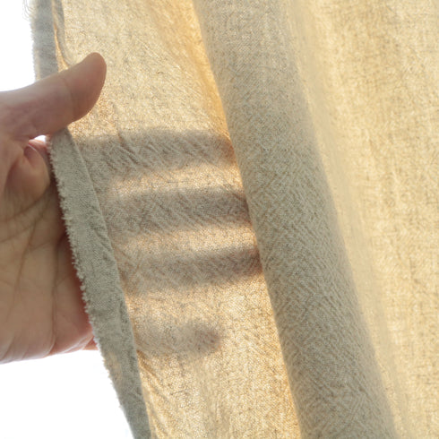 Draperie Rustică din In și Bumbac topit