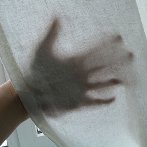 Draperii din IN semi-opace. Draperii din tesaturi naturale.