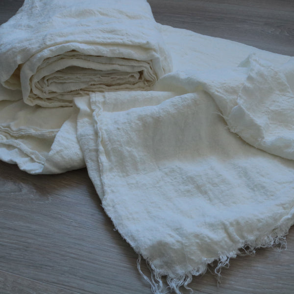 In pur topit ivory – Finețe naturală la lățime generoasă, 200 cm