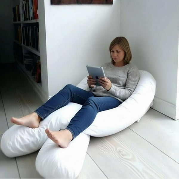 Perna U Confort total Lux pentru corp – de 1.7 m pe fiecare brat