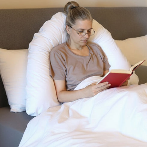 Perna Victor pentru corp, cu husa din panza de casa de bumbac