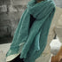 Scarf made of natural fabrics, scarf made of thin, soft leather
