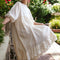 Boiled Cotton Ruffle Summer Dress/Beach Dress/Slim Dress for Evening Beach Walk