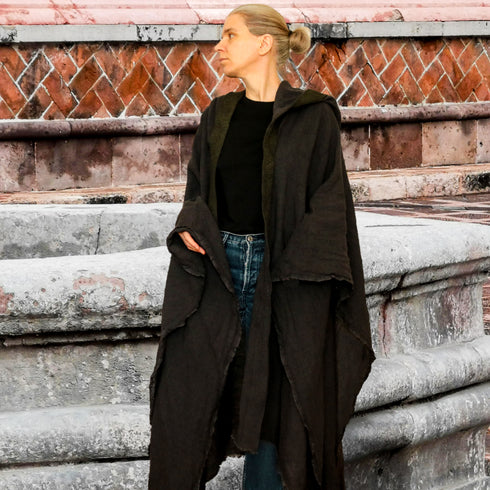 Poncho medieval cu deschidere in fața. Pelerina dama. Pelerina barbati