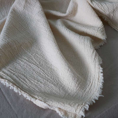 Patura din teasatura topita din bumbac cu aspect vintage