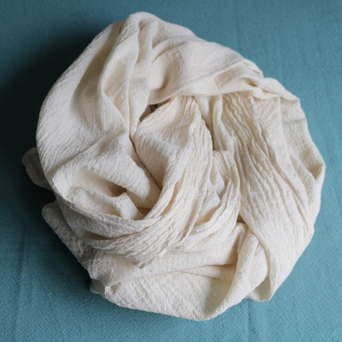 Esarfe din tesaturi naturale. Esarfe/Fulare din pânză topită de bumbac