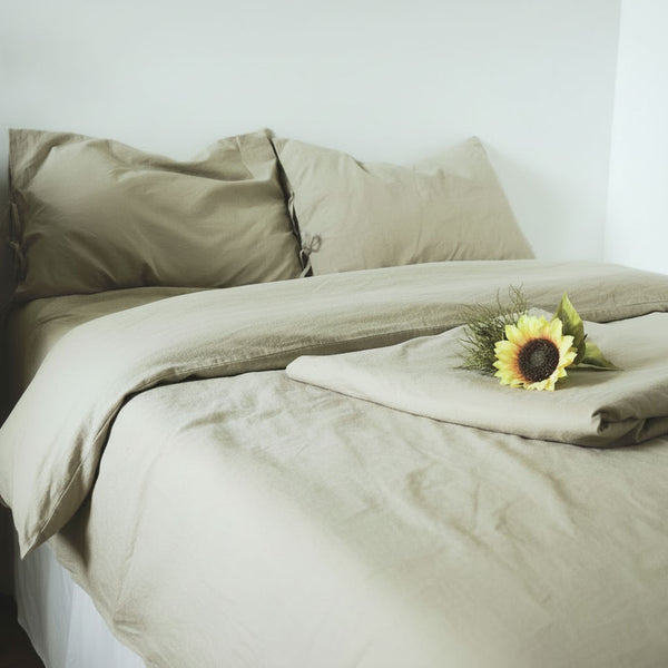 Lenjerie de pat din panza de casa de bumbac