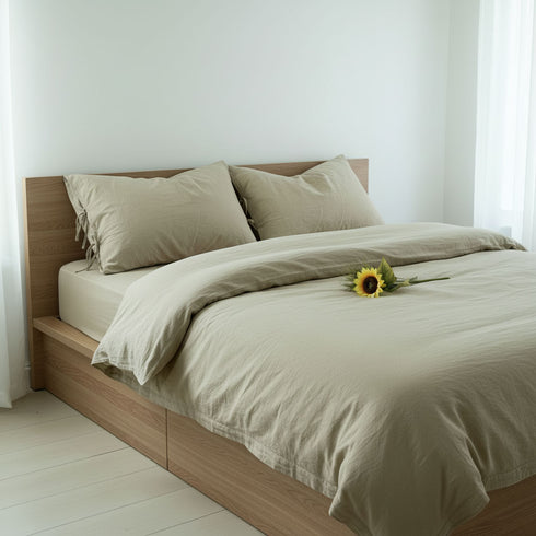 Lenjerie de pat din panza de casa de bumbac