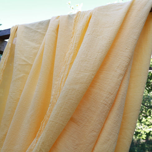 Perdea semi-transparentă din bumbac fiert / Perdele personalizate