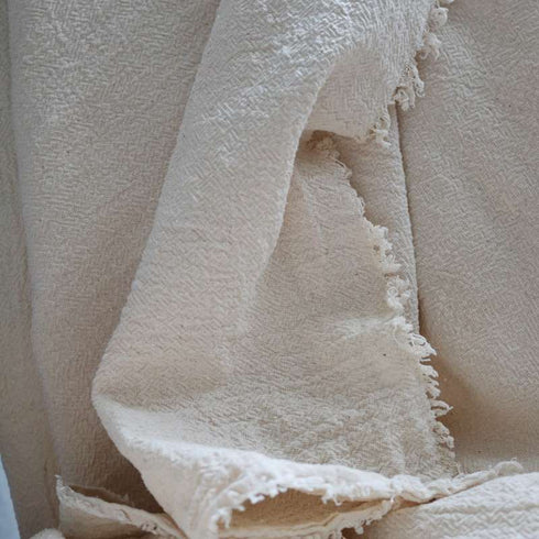 Patura din teasatura topita din bumbac cu aspect vintage